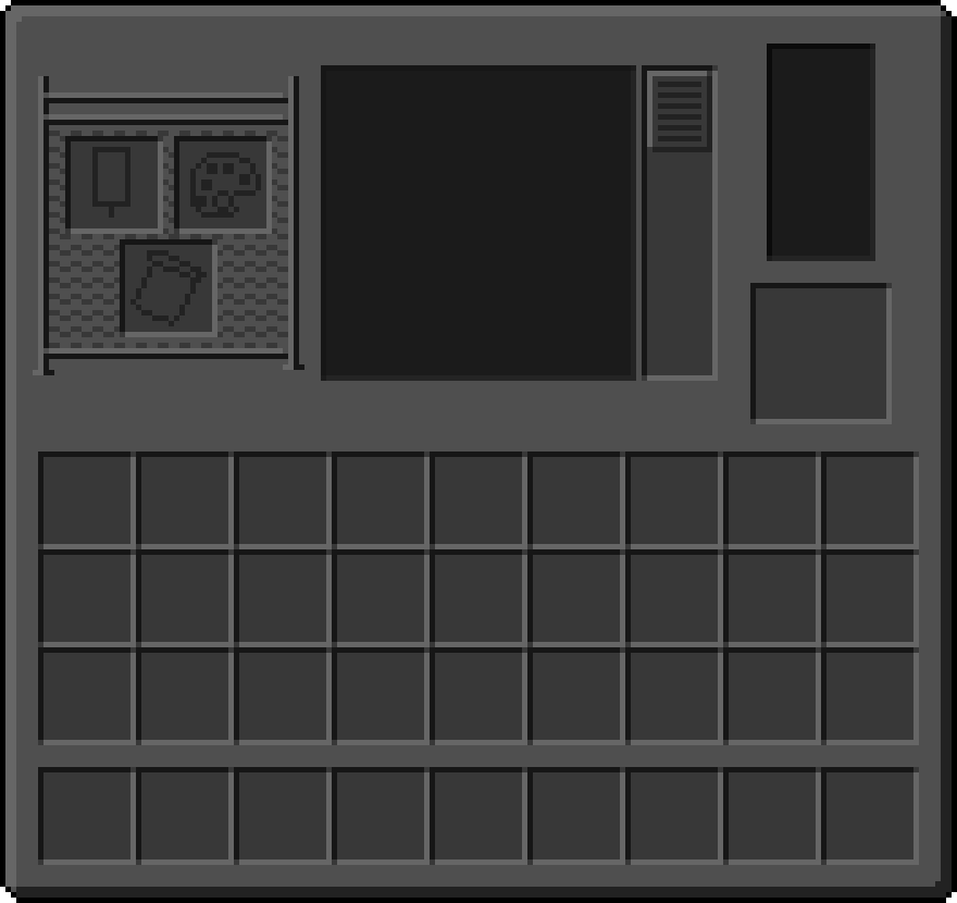 Dark UI 1.9 - 1.17 Minecraft Texture Pack